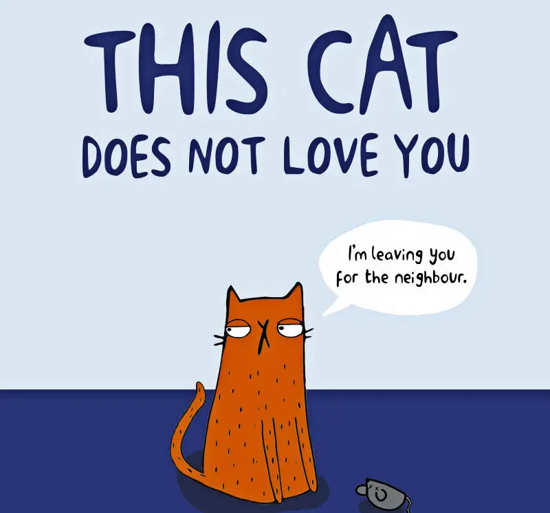 This Cat Does NOT Love You - The Purrington Post