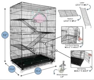 WIN this Indoor/Outdoor Wire Cat Cage from Petsmatig – The Purrington Post